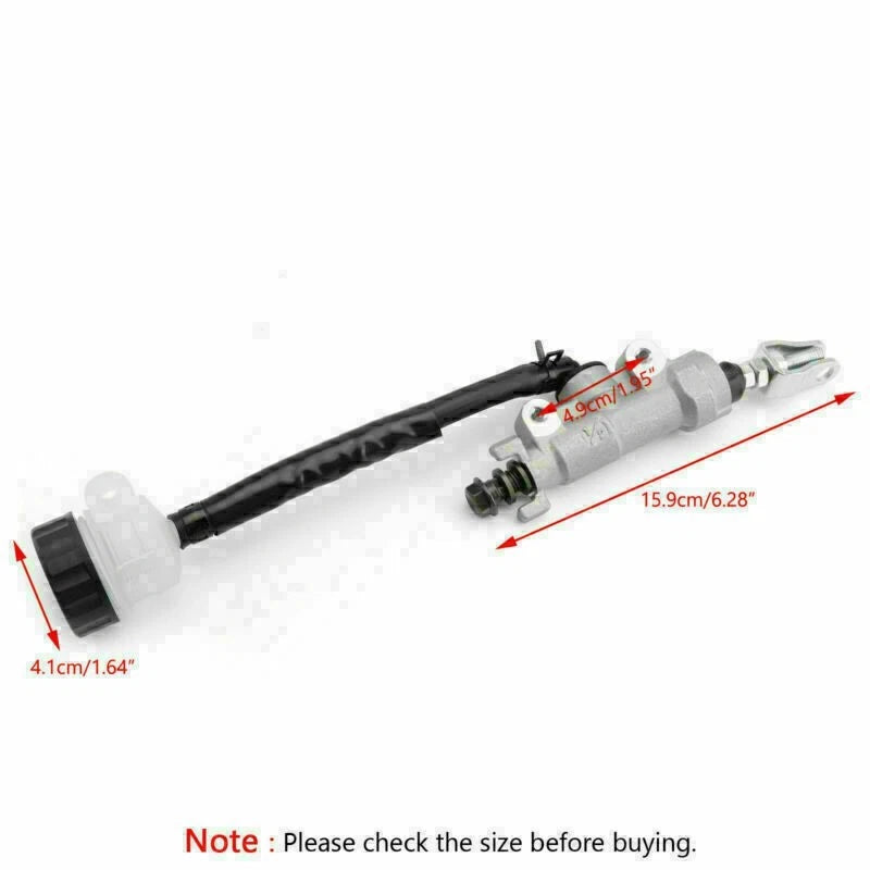Rear Brake Master Cylinder & Fluid Reservoir for Honda XR 250 650 CBR600 CR (1990–2023)