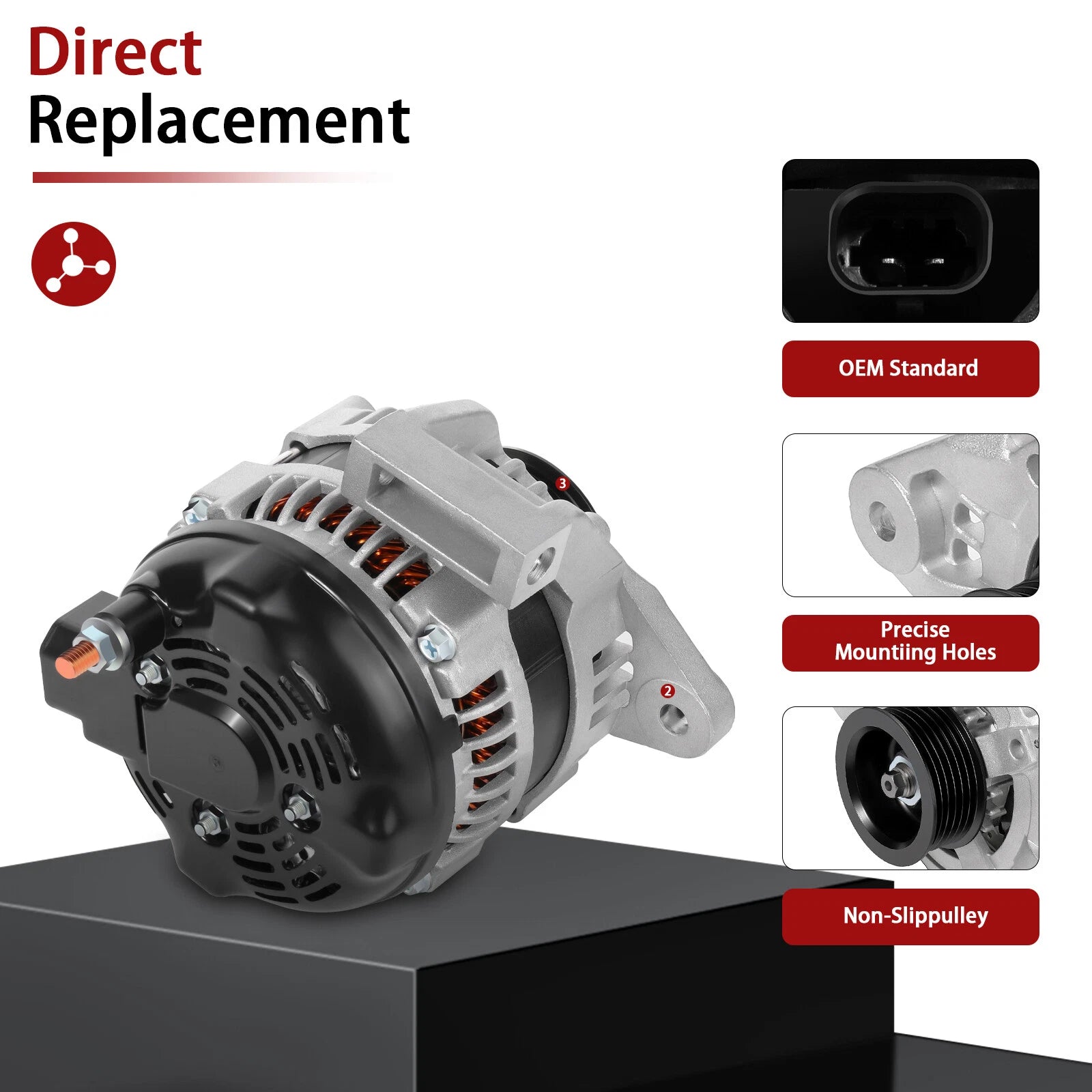 High Output Alternator for Lucerne DTS (2006-2011)