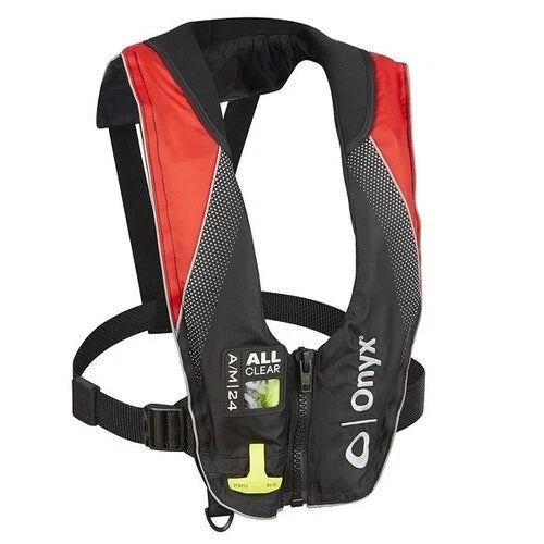 Onyx A/M-24 Inflatable Life Vest for Auto/Manual Use (132200-100-004-20)