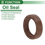 Oil Seal FKM Rubber 30x42x10mm for Various Models (5 Pcs)