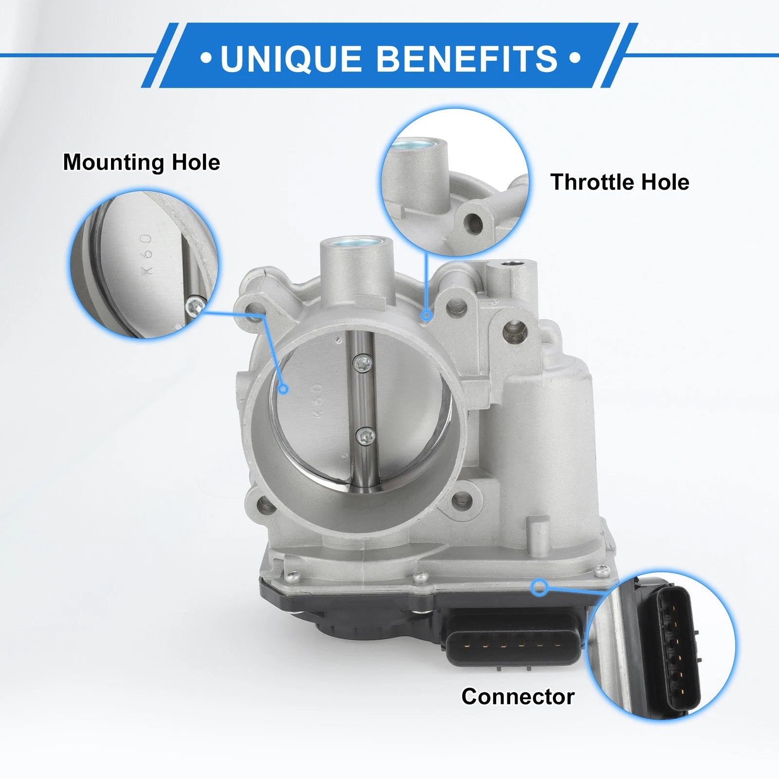 Throttle Body Actuator No.351002E100 for Hyundai Elantra 2.0L (2011–2014)
