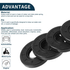 Set of 5 Oil Seal Rotary Shaft Seal NBR Rubber 22x48x8mm