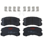 Set of 4 Disc Brake Pads for Mitsubishi Lancer (2002–2007)