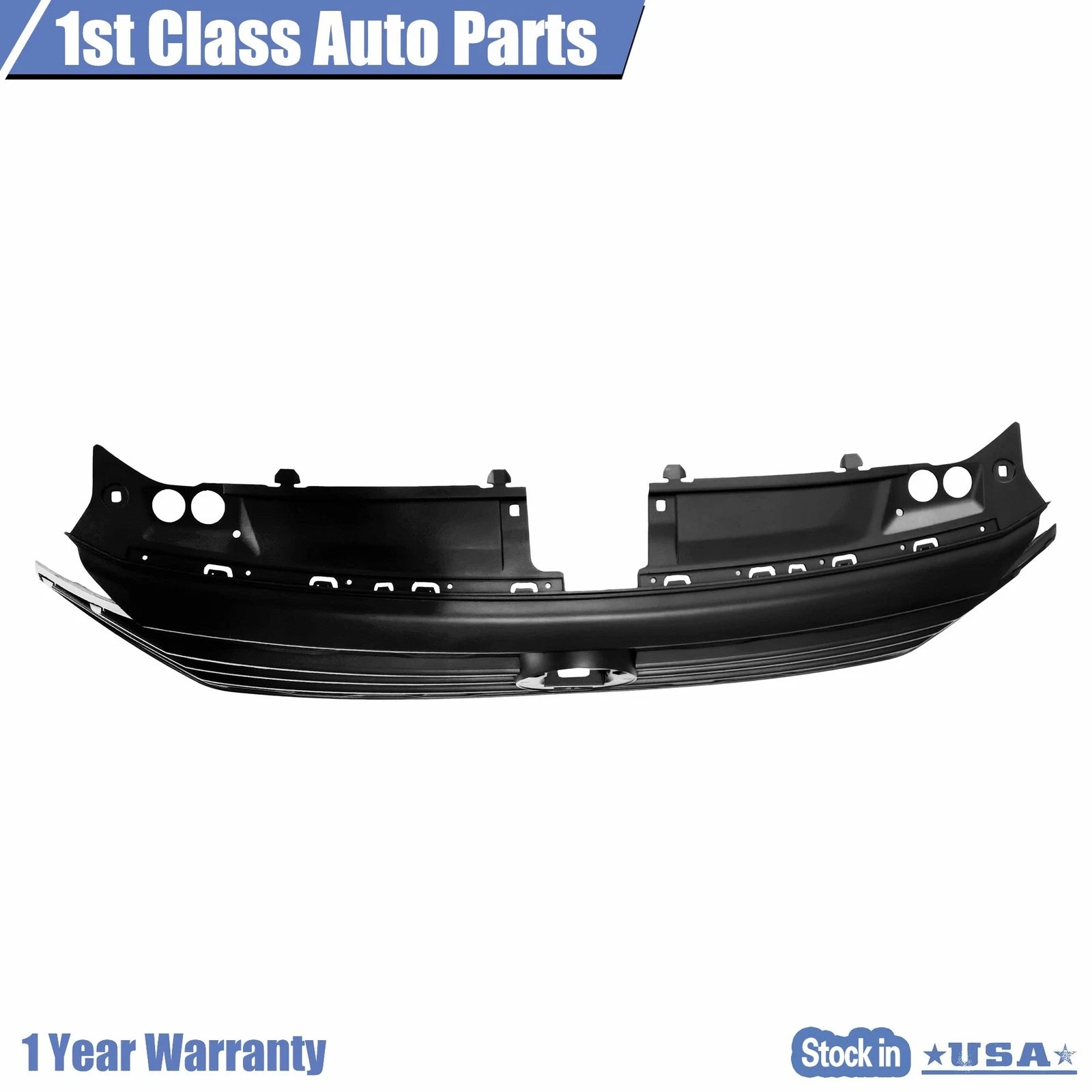 Matte Black ABS Plastic Bumper Grille for Volkswagen Jetta (2019–2020)