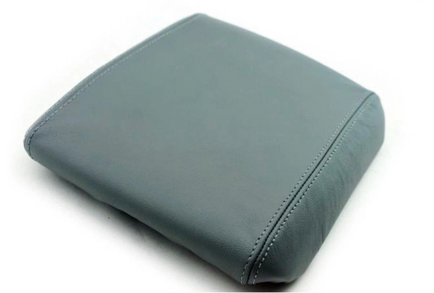 Center Console Armrest Cover for Nissan Frontier (2005–2019) Gray Leather