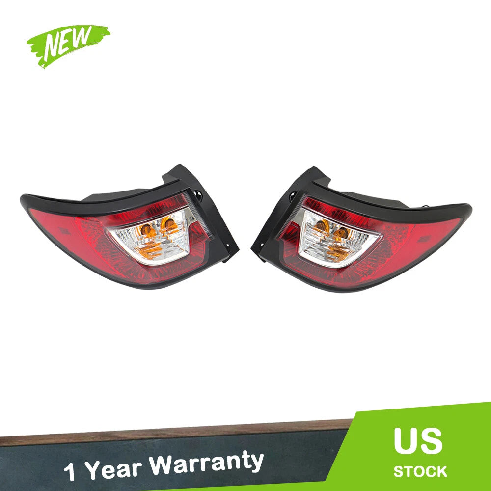 Taillights for Chevrolet Traverse (2013–2016) Halogen Outer Driver & Passenger