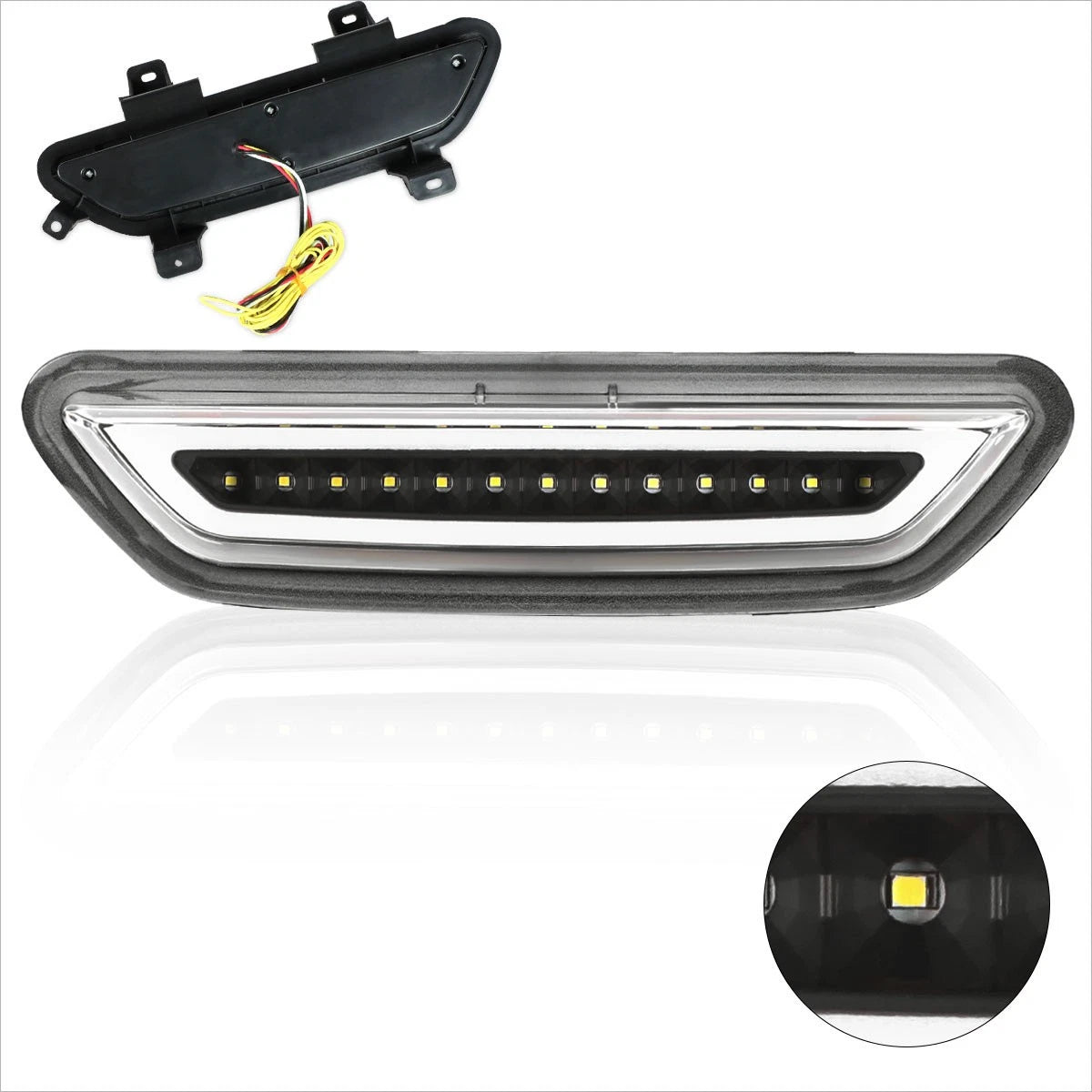 Full LED 3rd Tail Brake Light for Ford Mustang (2015–2018)