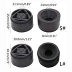 3 x Engine Cover Trim Rubber Grommet for Ford
