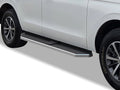 Set of 2 Polished 6" Side Step Bars for Ford Expedition (2018–2026)