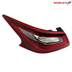 Rear Tail Light for Nissan Altima Sedan (2016–2018) Left Driver Red