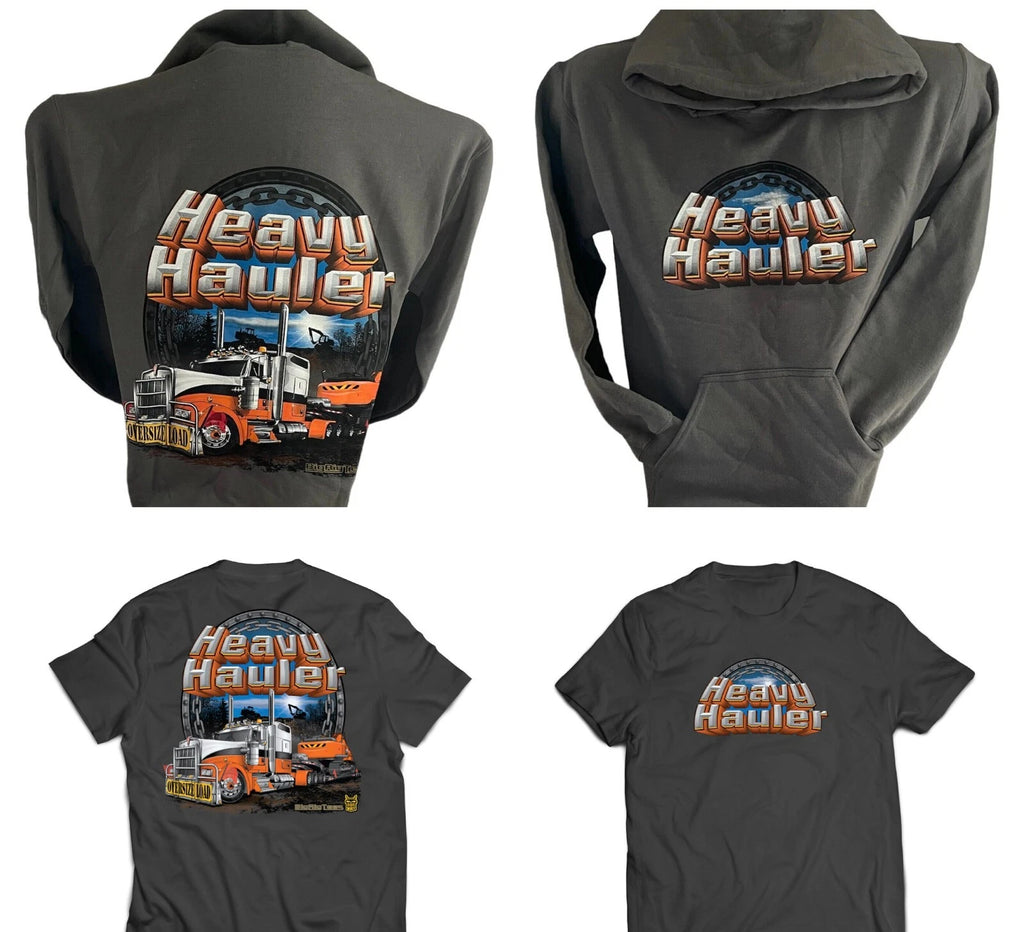 Graphic Trucker T-Shirt & Hoodie for Big Rig Trucks BRT
