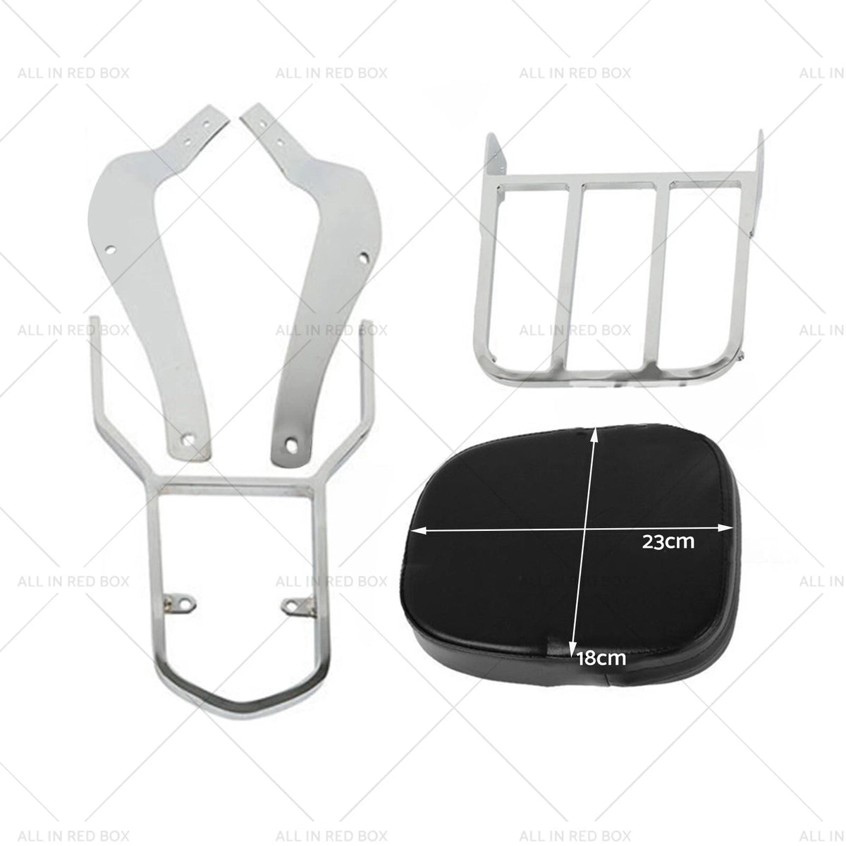 Backrest Sissy Bar with Luggage Rack for Suzuki Boulevard C50 (2005–2011)