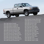 Front Passenger Side Black Outside Door Handle for Chevrolet Suburban 1500 2500 (1999–2006)