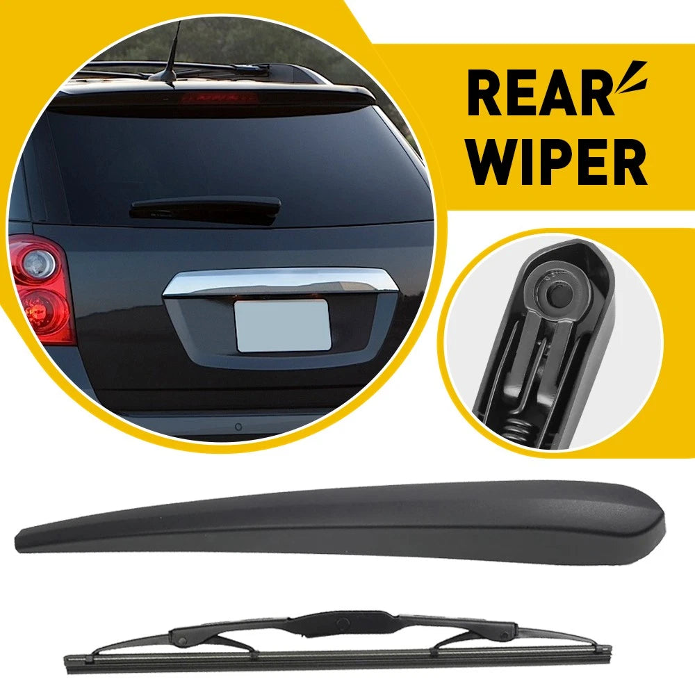 Rear Windshield Wiper Arm with Blade Set for GMC Terrain, Chevy Equinox (2010–2017)