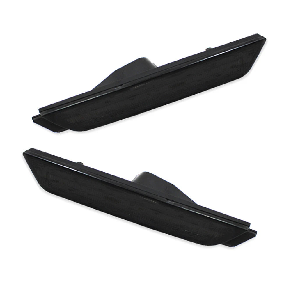 2X Smoked Black Lens Rear Side Marker Lights for Chevy Camaro (2010–2015)