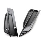 Set of 2 Front Bumper Fog Light Grilles for Volvo S90 V90 (2016–2019) Black