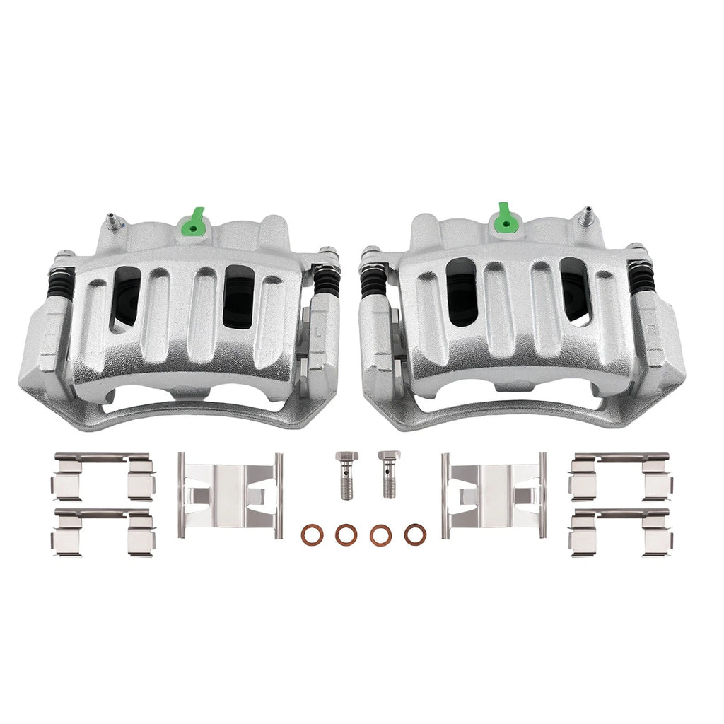 2x Front Dual Piston Brake Calipers for Ford F-150 (1996–2003)