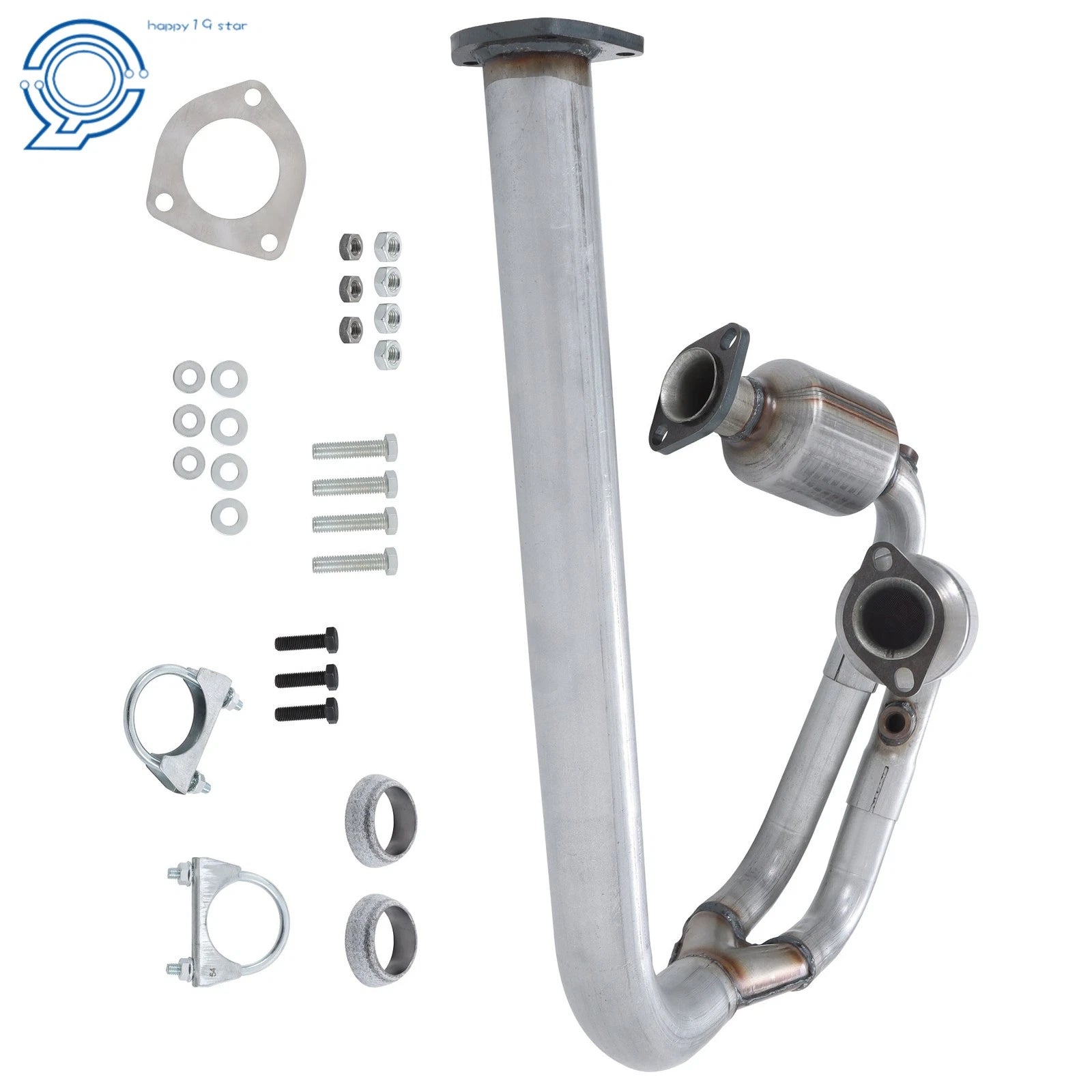 Front Side Catalytic Converter for Jeep Wrangler TJ 4.0L (2000–2003)
