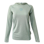 Gillz Coastline Performance Hoodie for Women (Gray Mist, Medium) GWCAH-GYM-M