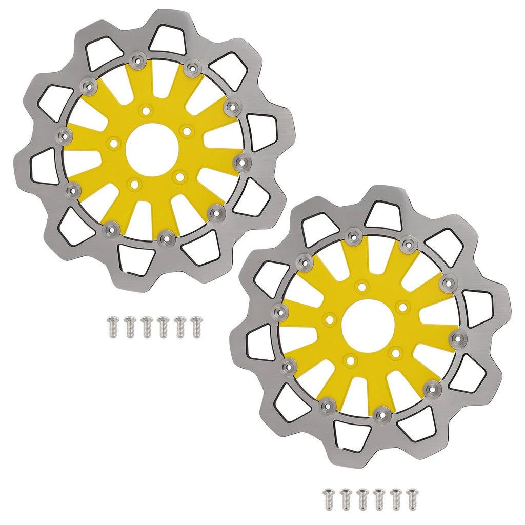 2X Floating Front Brake Rotors for Harley-Davidson Touring (2008–2019)