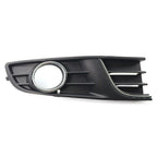 1 x Black ABS Left Front Bumper Fog Light Cover for VW Polo (2011-2013)