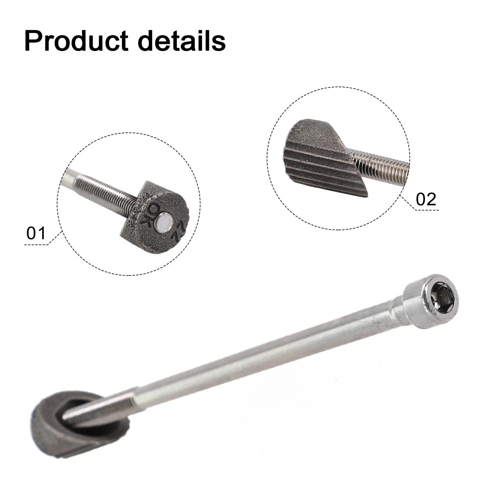 Bike Fork Expander Bolt for Cycle Handlebar-Stem (22.2mm)