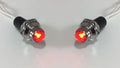 Red Pilot Dash Warning Lights 12V for Classic Hot Rod (Universal)