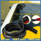 10ft Windshield Rubber Molding Seal Trim for Universal Fit (All Models)
