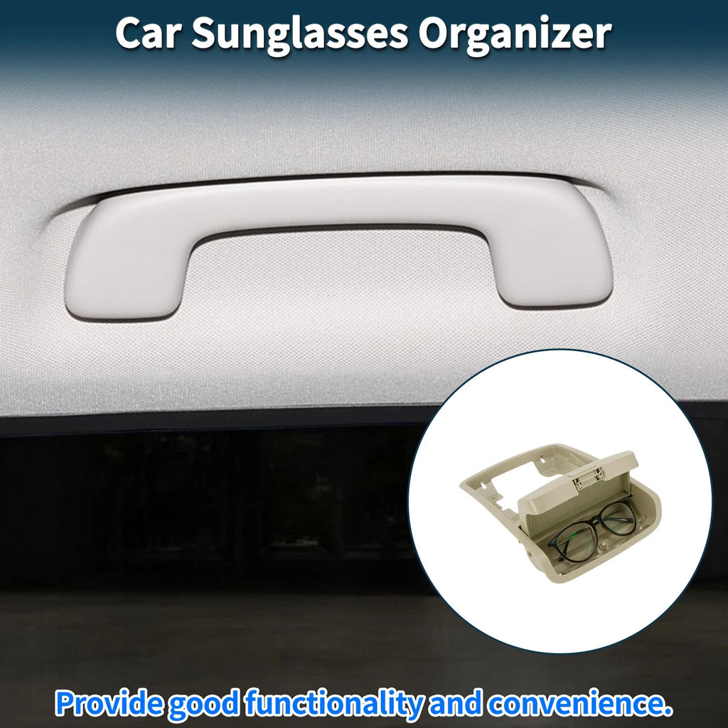 Car Sunglasses Case for Volkswagen Jetta/Vento MK6 (2011–2014) Beige