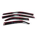 3D Wavy M Style Window Visor Sun Rain Guards for Toyota Camry (2012–2017)