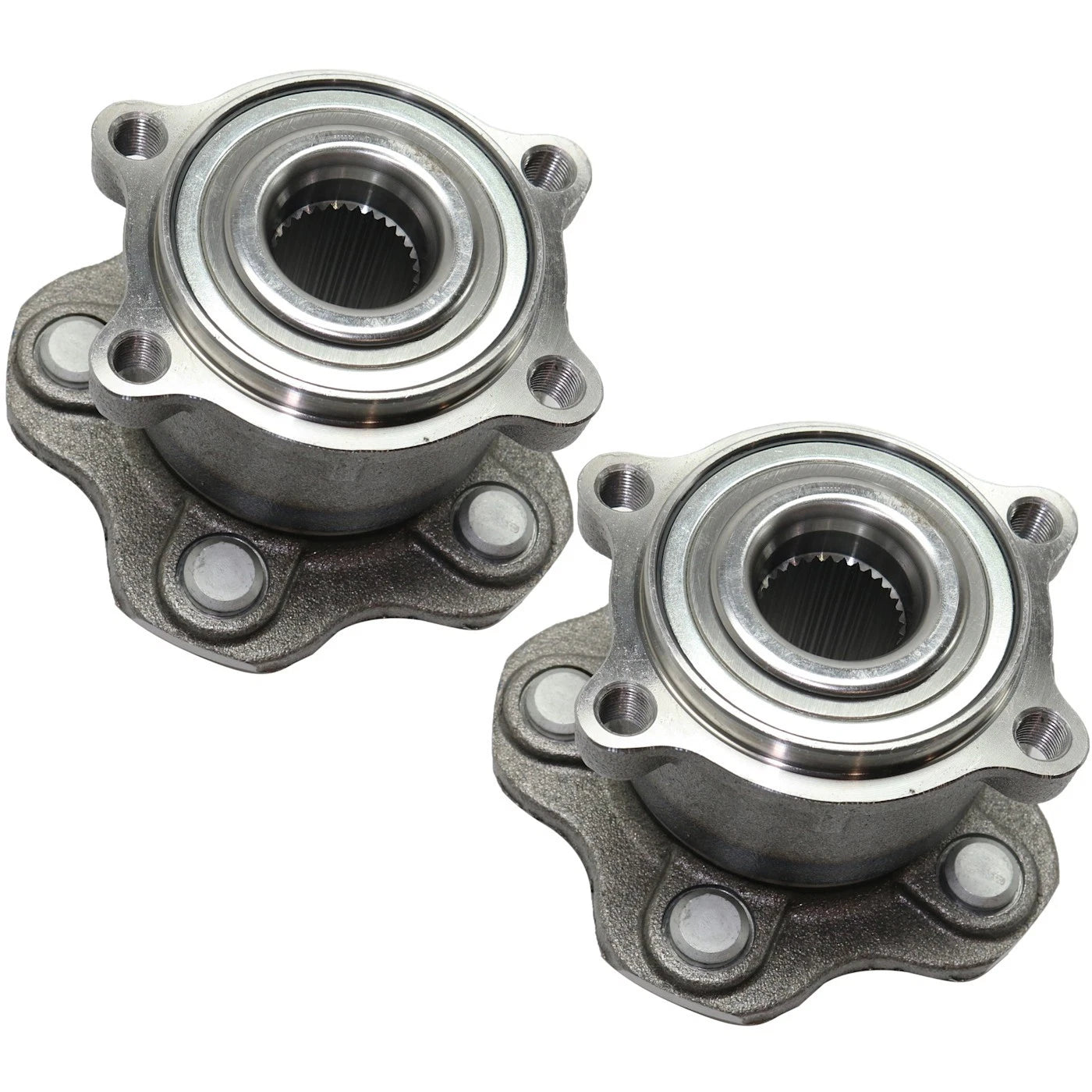 Wheel Hubs for Infiniti G37 (2008–2013) Rear LH & RH with Bearing 4-Wheel ABS