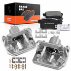Rear Brake Caliper with Bracket & Brake Pad for Acura CL TL Honda Element (2001–2008)