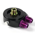 Aluminum Oil Filter Cooler Sandwich AN10 Block Adapter for