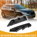 Set of 2 LH RH Front Bumper Support Brackets for Nissan Pathfinder (2013–2020)