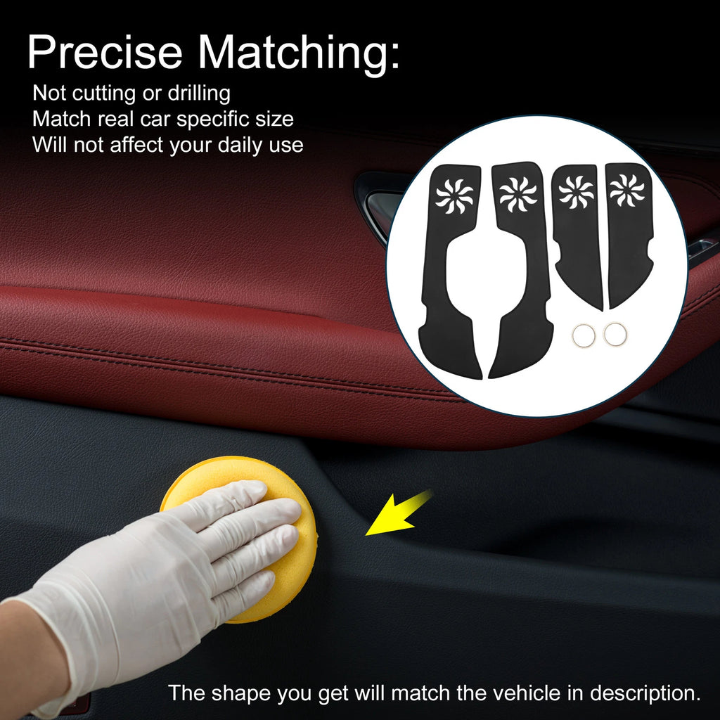 Set of 1 Car Door Anti Kick Pad Sticker Protector for Volkswagen CC (2009–2018)