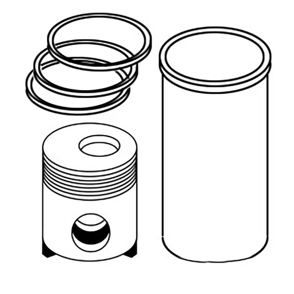 Complete Cylinder Kit AR83610 for John Deere 4050, 4240, 6620