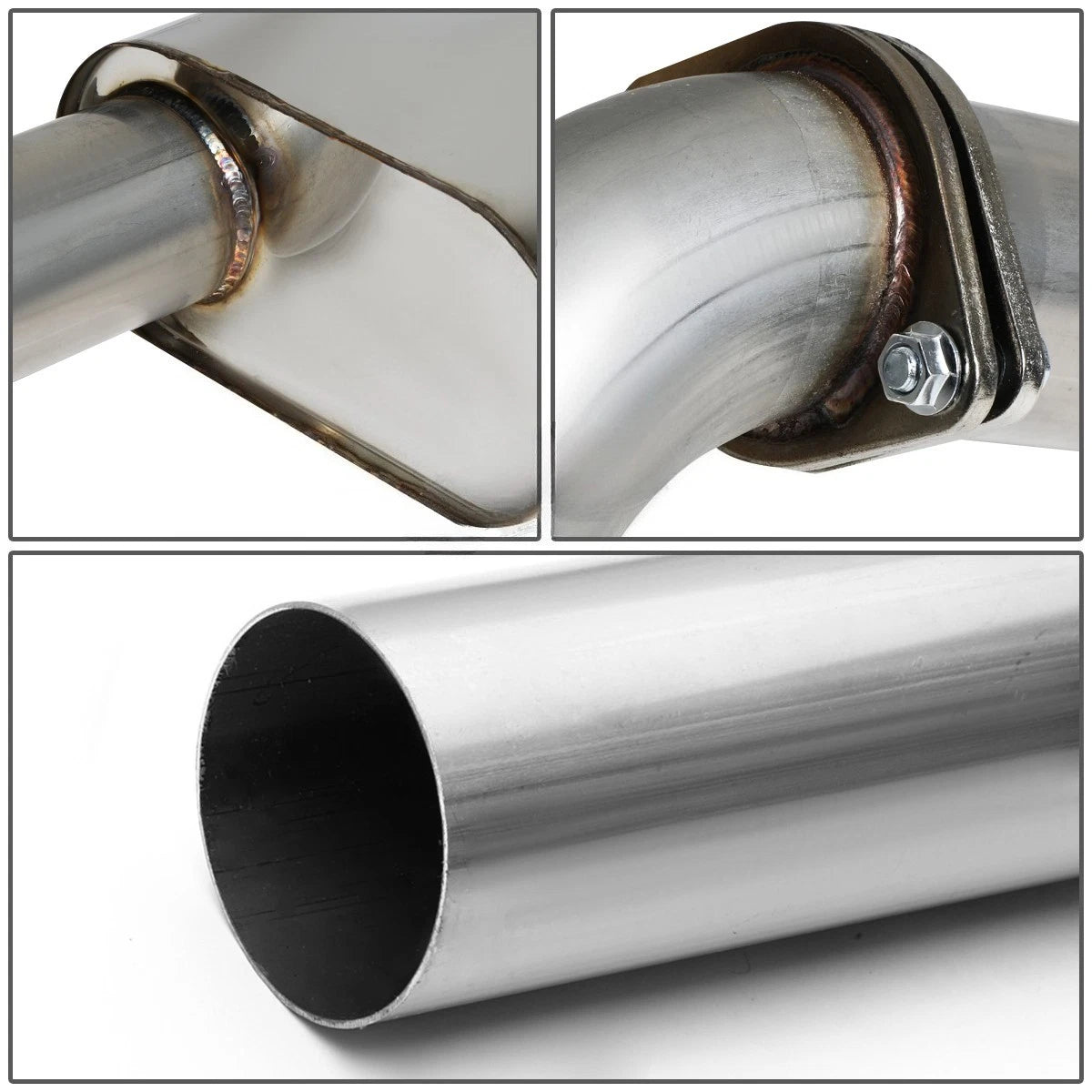 3" Tip Muffler Catback Exhaust for GMC Yukon/Chevy Tahoe 1996–1999 5.7 V8