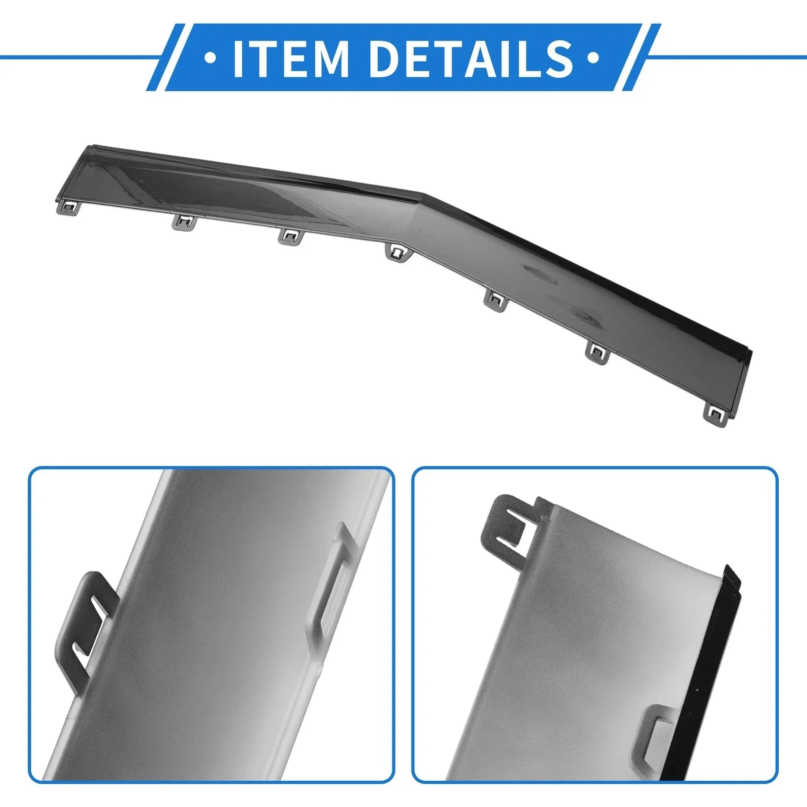 Front Lower Center Bumper Grille Trim for Mercedes-Benz W207/E Coupe (2009-2017)