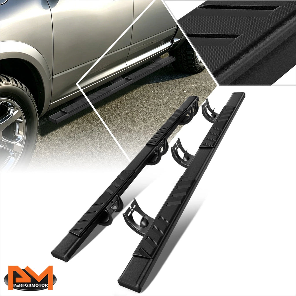 Set of 2 Step Pad Nerf Bars for Dodge Ram 1500-3500 Crew Cab (2009–2024)