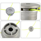 Aluminum Grass Trimmer Head with Bump Spool for Lawn Maintenance Tools