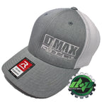 Dmax Duramax Truck Hat Richardson 110 Gray Denim White Mesh S/M