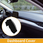 Dashboard Cover for Ford Focus (2012–2018) Dash Mat Carpet Black