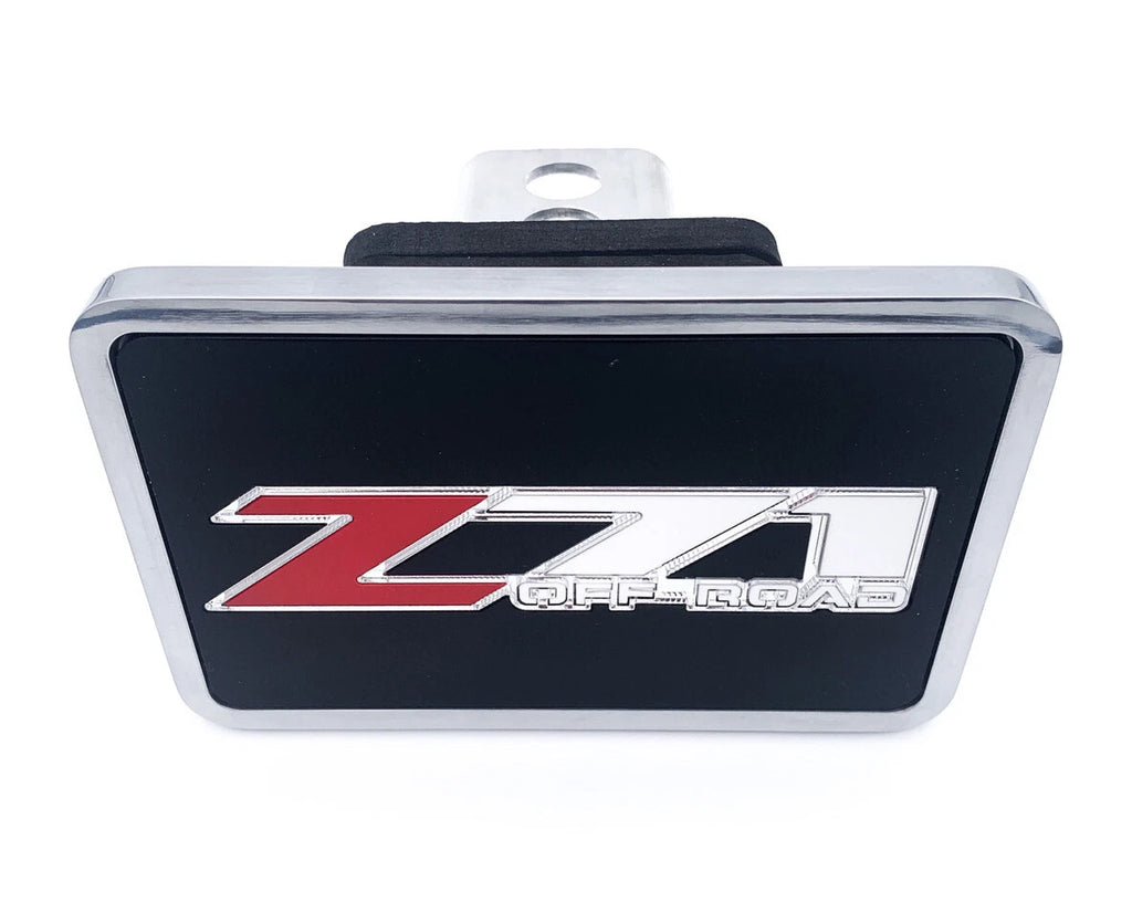 Tow Hitch Cover with Chevrolet Z71 Off Road Logo Emblem for Chevrolet (2014–2024)