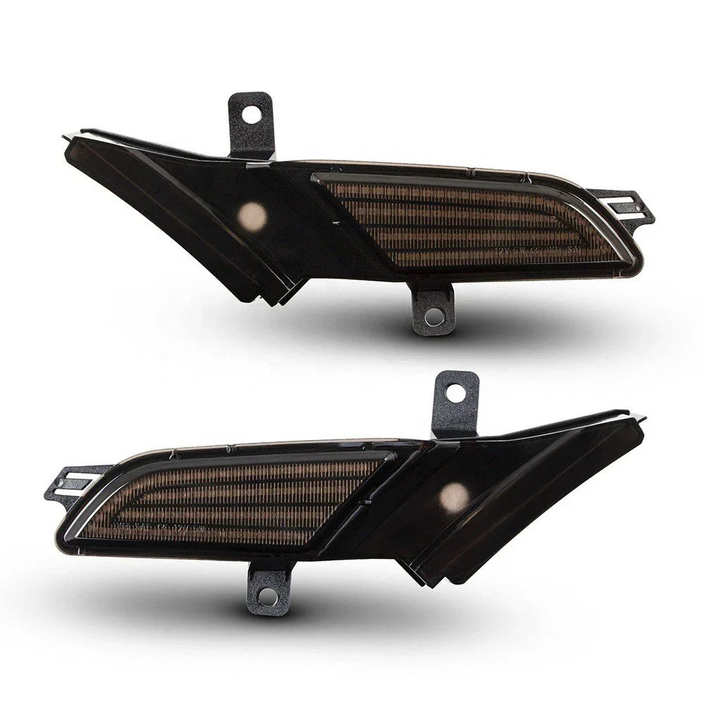 Smoke Front LED Side Wing Marker Lights for Porsche Cayenne (2007–2010)