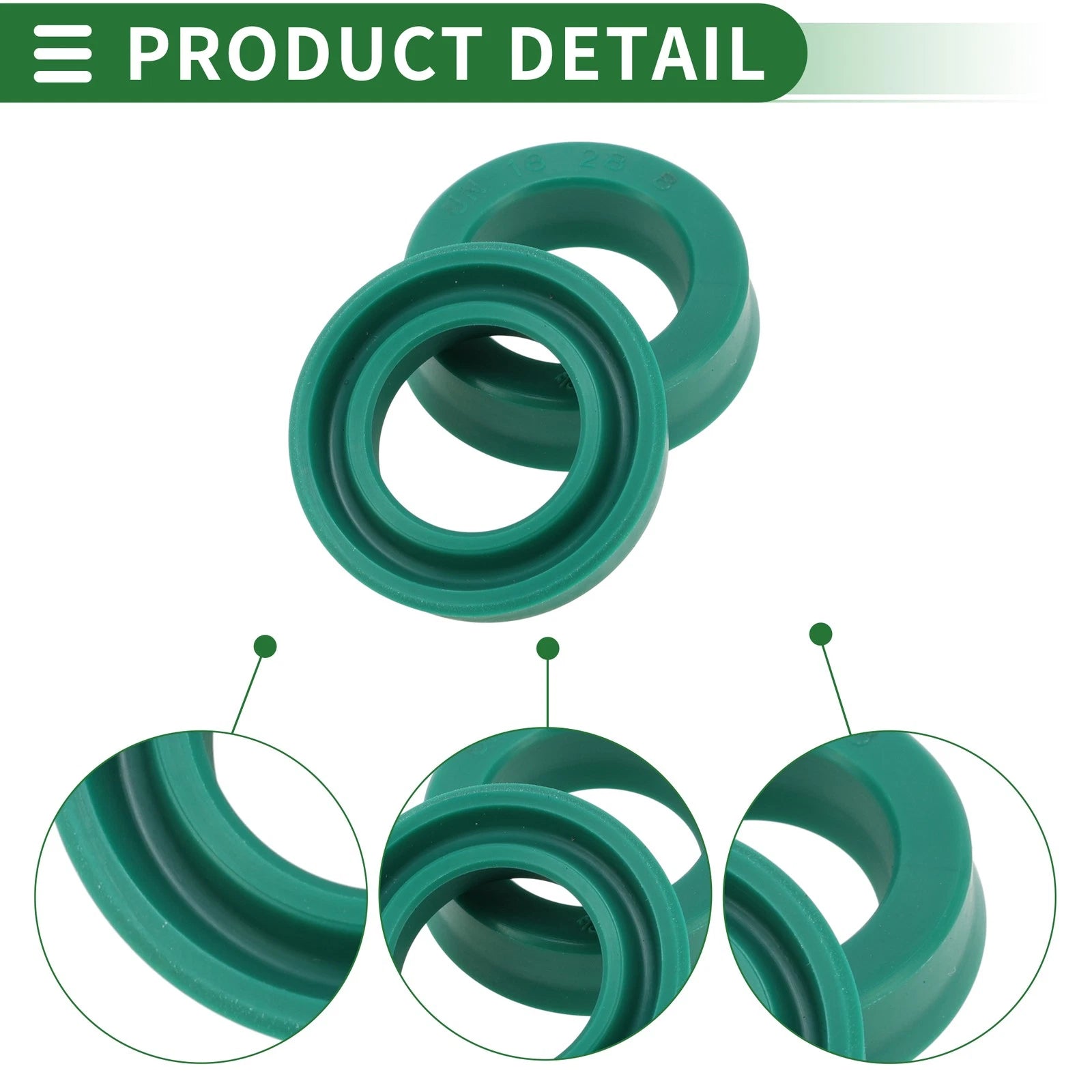 Set of 5 Oil Seal Ring 18x28x8mm for Rotary Shaft (High Pressure)