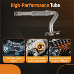 Oil Return Line Pipe for Ford Explorer Taurus Turbo (2010-2019)