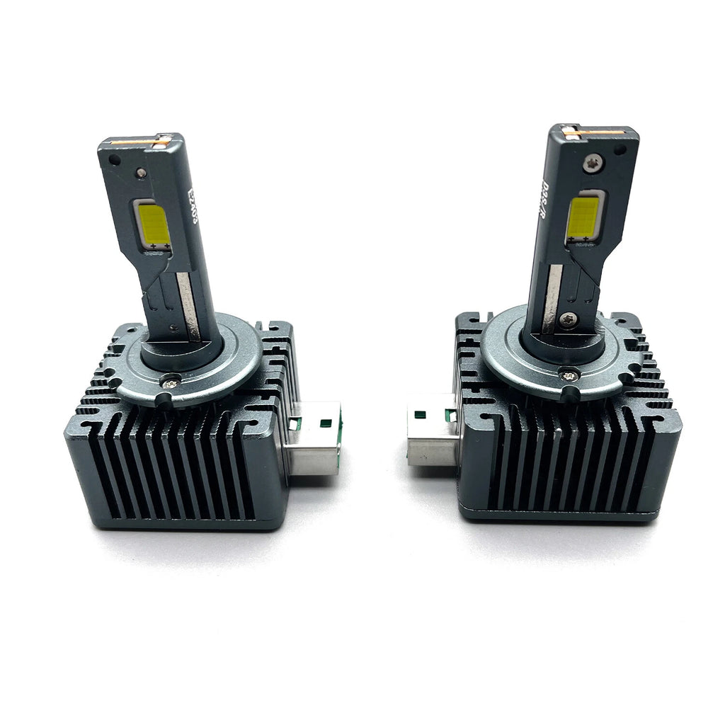 2X D3S D3R LED Headlight Bulbs 120W 6500K Super White for