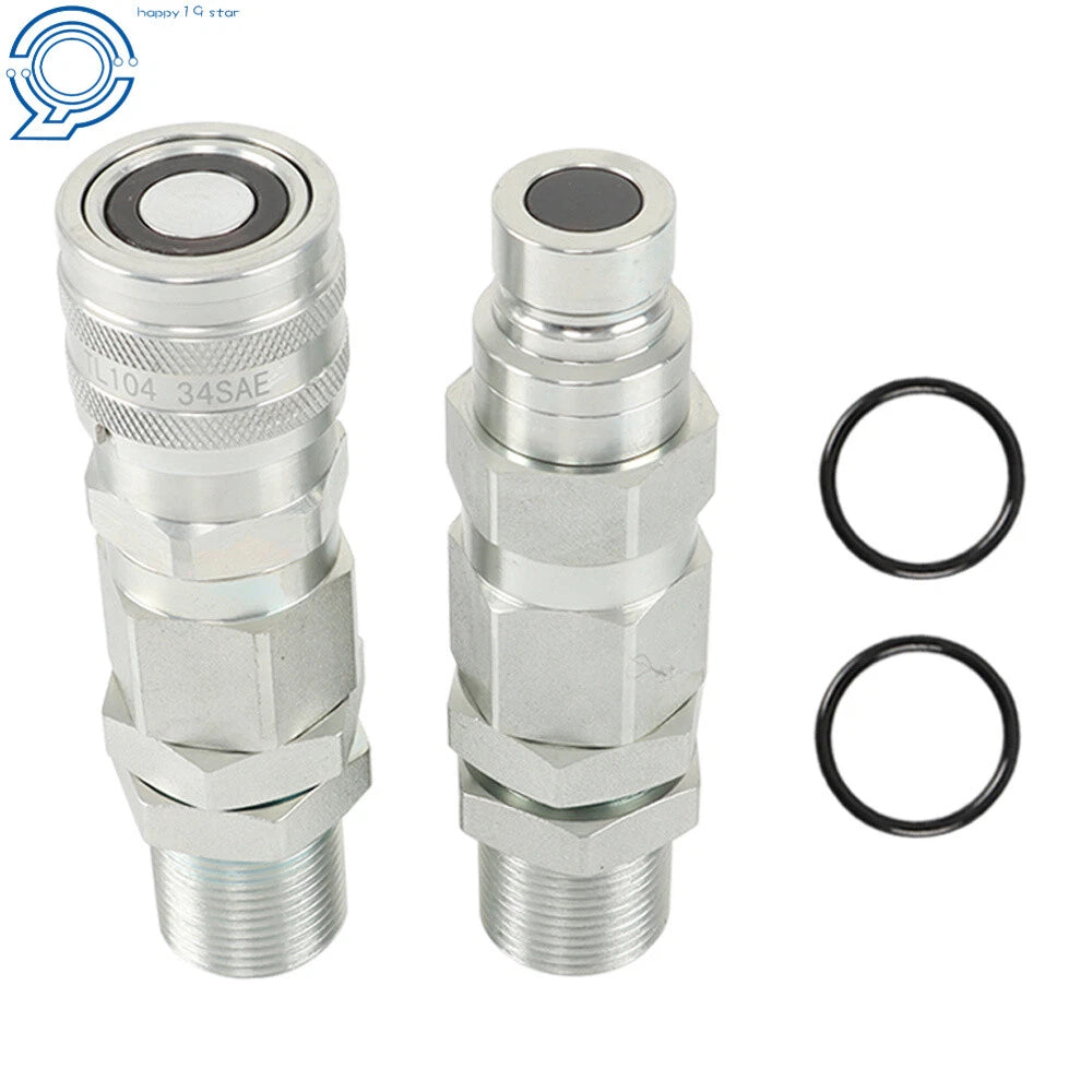 Hydraulic Quick-Connect Coupler for John Deere 27C 27D 260 325 CT332 (2000-2023)