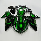 Metallic Green Fairing Kit for Kawasaki Ninja ZX14 ZX14R (2006–2011)