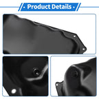 Engine Oil Pan for Dodge Ram 1500 (2003–2010) No. 264260, 53021334AF Aluminum